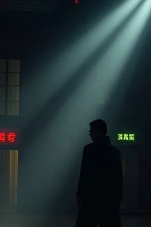 老巷子拆迁前场景的竖屏短剧封面，旧收音机与砖墙